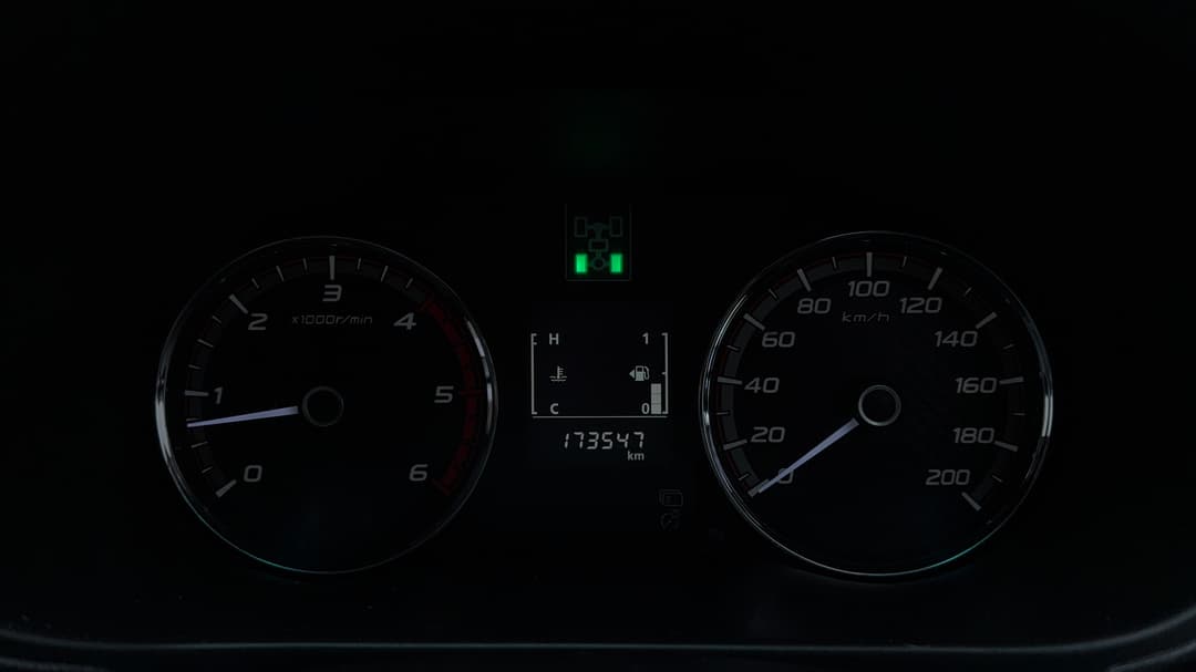 2017 Mitsubishi Triton Gls (4x4), Manual, 173547 km, Odometer View