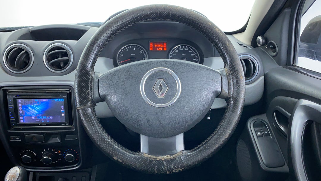 Steering Wheel Close Up