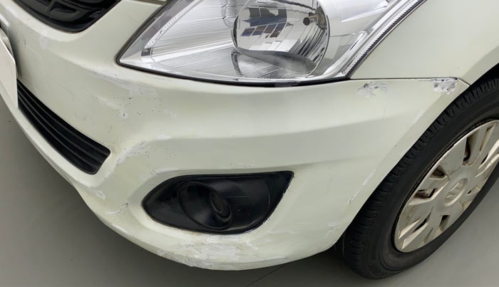 2012 Maruti Swift Dzire LXI, Petrol, Manual, 45,788 km, Front bumper - Paint has minor damage
