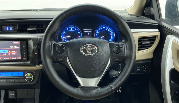2016 Toyota Corolla Altis G, Petrol, Manual, 76,561 km, Steering Wheel Close Up
