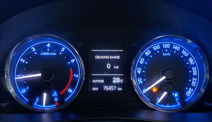 2016 Toyota Corolla Altis G, Petrol, Manual, 76,561 km, Odometer Image