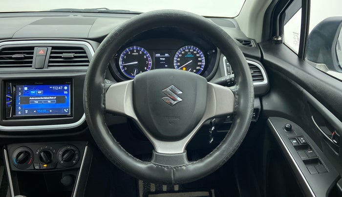 2021 Maruti S Cross SIGMA 1.5, Petrol, Manual, 32,795 km, Steering Wheel Close Up