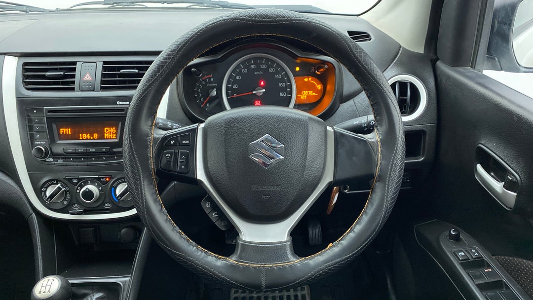 Steering Wheel Close Up