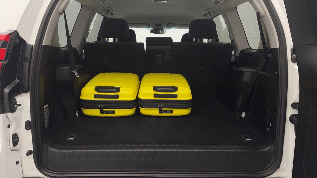 Boot Inside View with Luggage