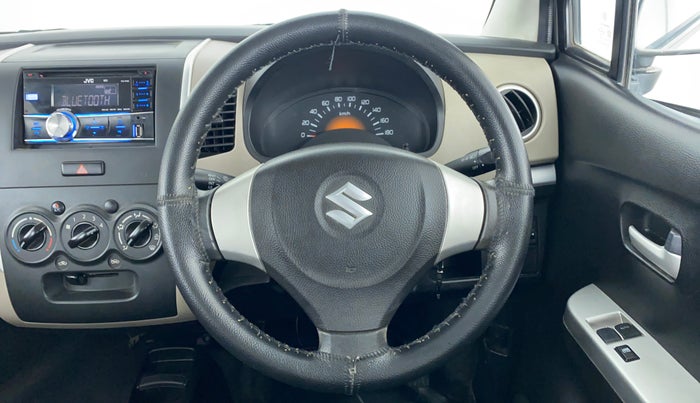 2013 Maruti Wagon R 1.0 LXI, Petrol, Manual, 30,775 km, Steering Wheel Close Up