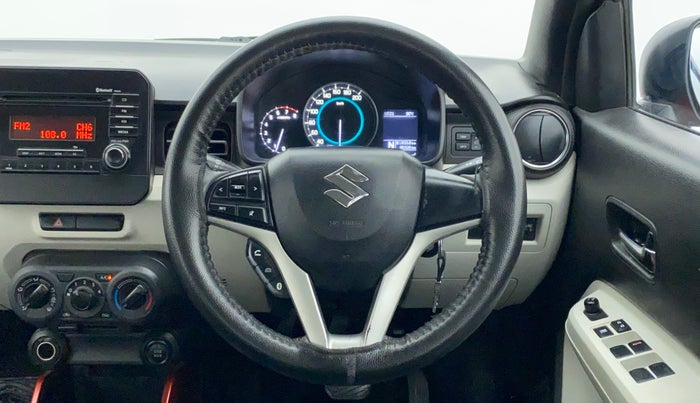 2017 Maruti IGNIS DELTA 1.2 K12 AMT, Petrol, Automatic, 95,724 km, Steering Wheel Close Up