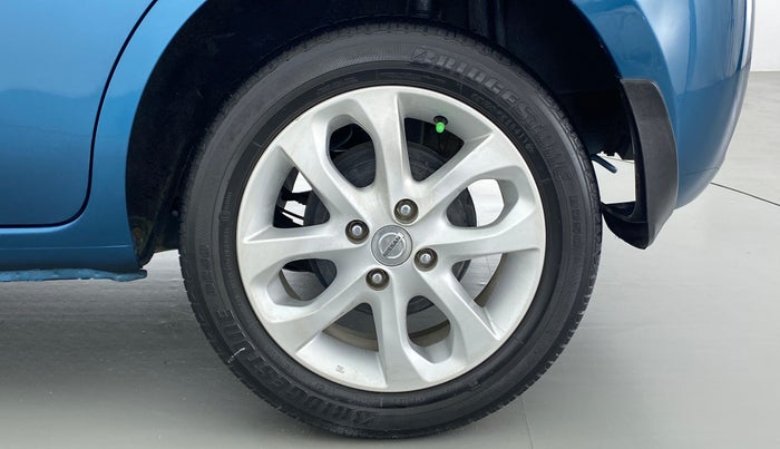 2017 Nissan Micra XV CVT, Petrol, Automatic, 28,805 km, Left Rear Wheel