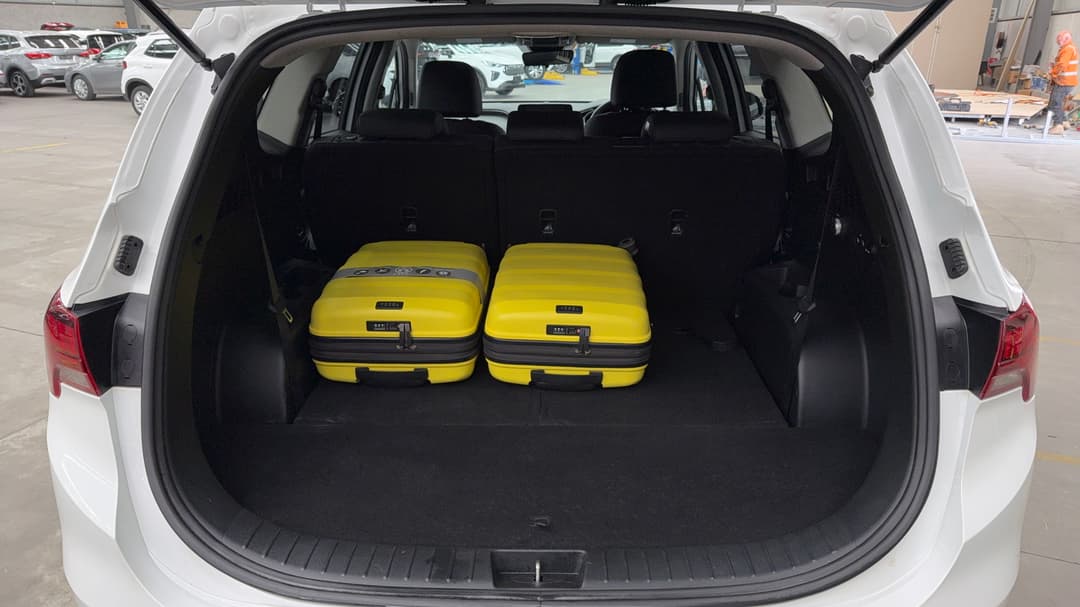 2023 Hyundai Santa Fe Active Crdi (AWD), Automatic, 69357 km, Boot Inside View with Luggage