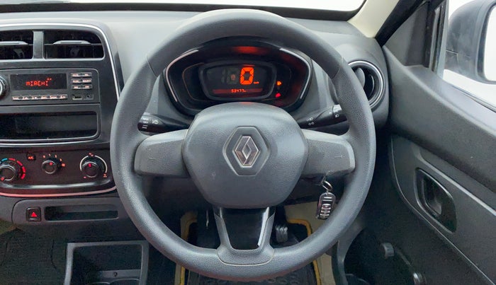 2016 Renault Kwid RXL, Petrol, Manual, 53,914 km, Steering Wheel Close Up