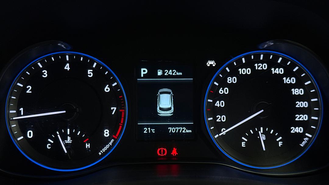2020 Hyundai Kona Active (FWD), Automatic, 70772 km, Odometer View
