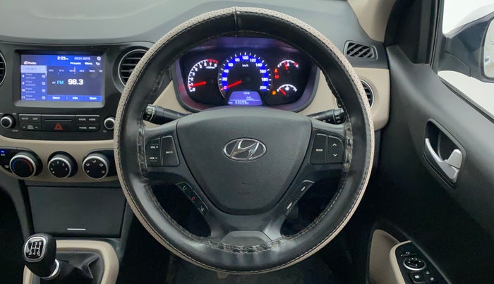2018 Hyundai Xcent SX 1.2, Petrol, Manual, 33,099 km, Steering Wheel Close Up