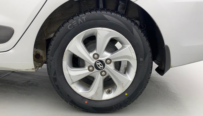 2018 Hyundai Xcent SX 1.2, Petrol, Manual, 33,099 km, Left Rear Wheel