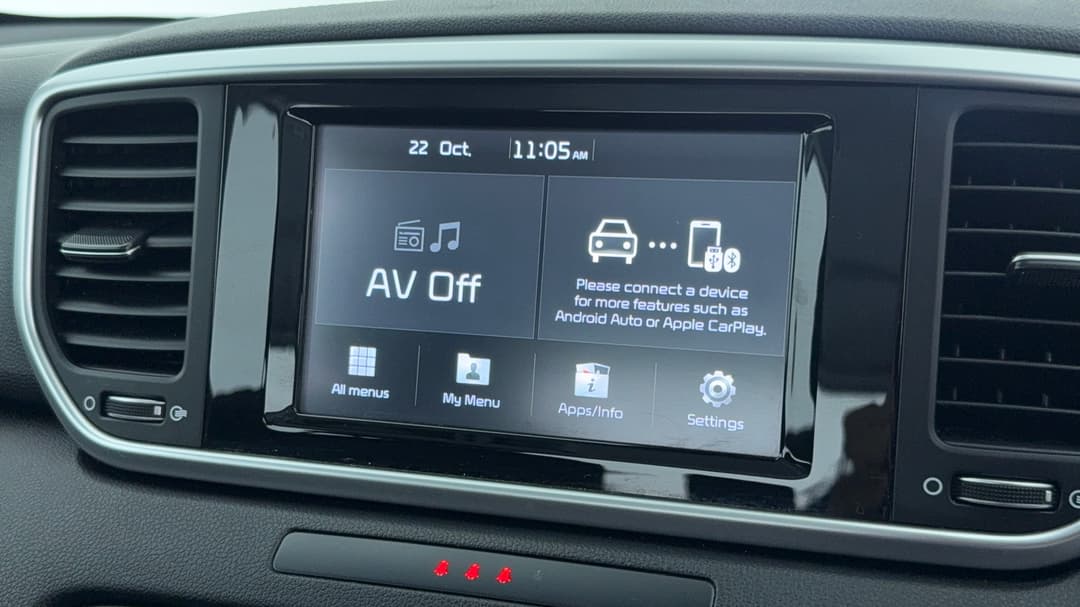 2018 Kia Sportage Ao Edition, Automatic, 130330 km, Infotainment System