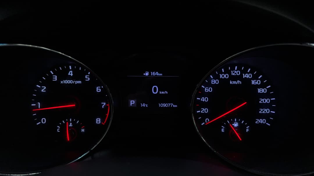 2018 Kia Carnival S, Automatic, 109077 km, Odometer View
