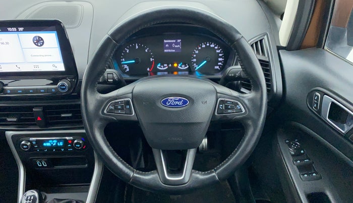 2018 Ford Ecosport 1.5TITANIUM TDCI, Diesel, Manual, 86,992 km, Steering Wheel Close Up