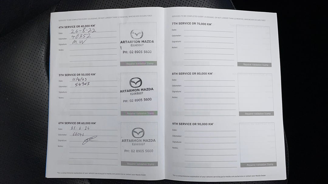 2019 Mazda CX-9 Touring (awd), Automatic, 69551 km, Service History