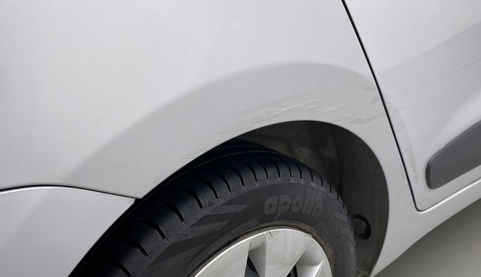 2015 Hyundai Xcent S 1.2, Petrol, Manual, 79,910 km, Right quarter panel - Minor scratches