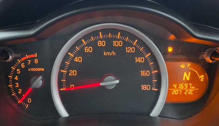2018 Maruti Celerio ZXI AMT, Petrol, Automatic, 41,834 km, Odometer Image