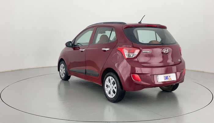 2014 Hyundai Grand i10 SPORTZ 1.2 KAPPA VTVT, Petrol, Manual, 37,393 km, Left Back Diagonal