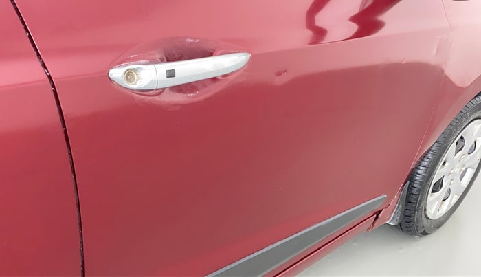 2014 Hyundai Grand i10 SPORTZ 1.2 KAPPA VTVT, Petrol, Manual, 37,393 km, Driver-side door - Slightly dented