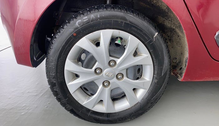 2014 Hyundai Grand i10 SPORTZ 1.2 KAPPA VTVT, Petrol, Manual, 37,393 km, Right Rear Wheel