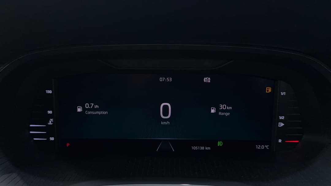 2021 SKODA Octavia 110 Tsi Style, Automatic, 105138 km, Odometer View