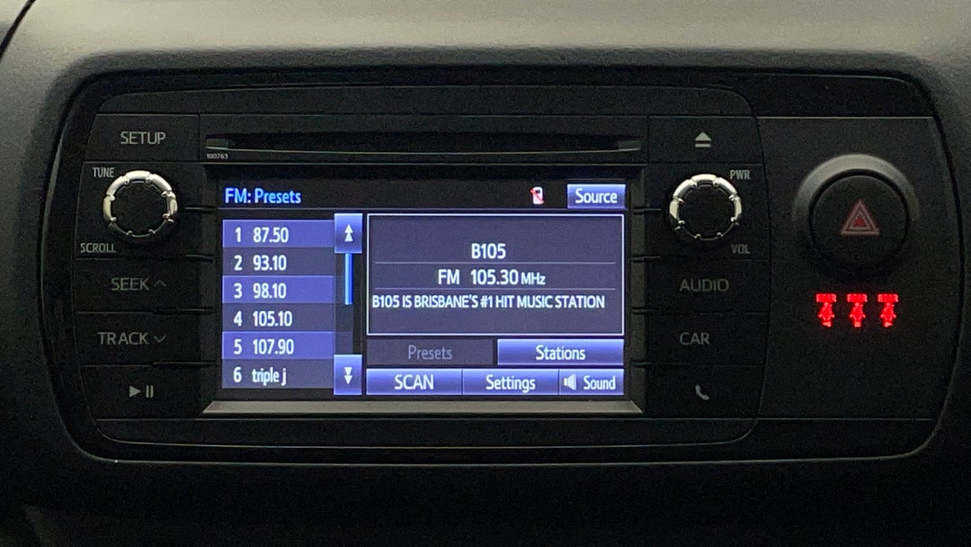 2019 Toyota Yaris Ascent, Automatic, 40397 km, Infotainment System