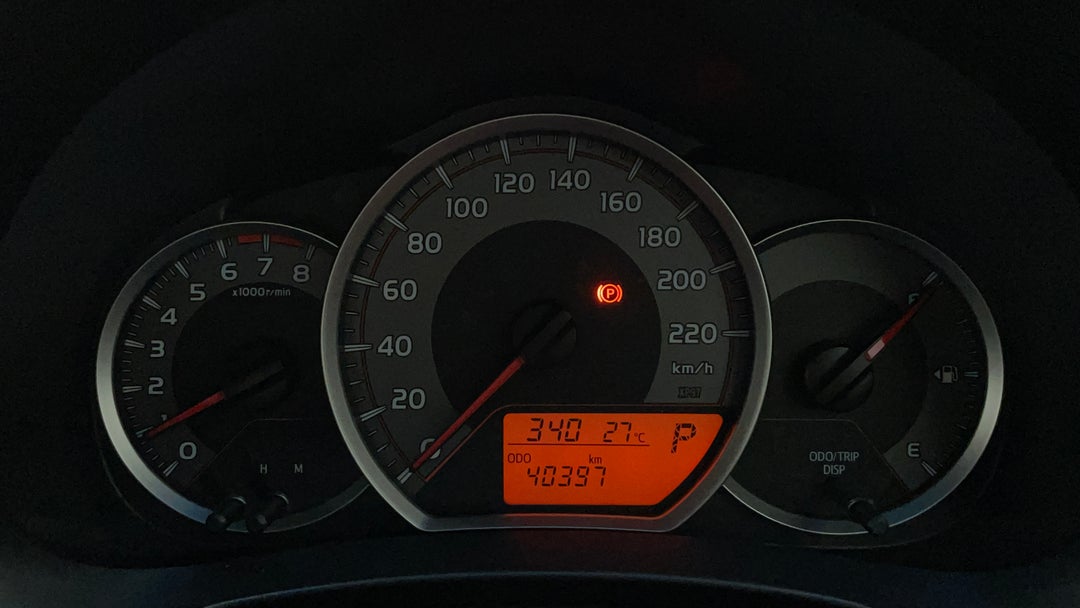 2019 Toyota Yaris Ascent, Automatic, 40397 km, Odometer View