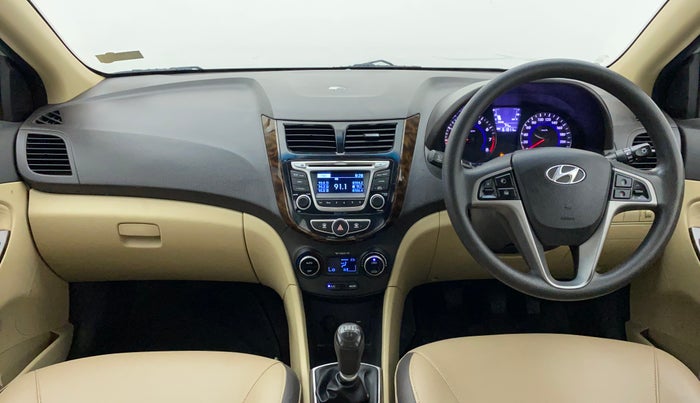 2015 Hyundai Verna FLUIDIC 4S 1.6 VTVT S, Petrol, Manual, 61,311 km, Dashboard