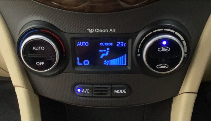 2015 Hyundai Verna FLUIDIC 4S 1.6 VTVT S, Petrol, Manual, 61,311 km, Automatic Climate Control