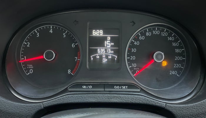 2018 Volkswagen Ameo COMFORTLINE 1.0, Petrol, Manual, 63,554 km, Odometer Image