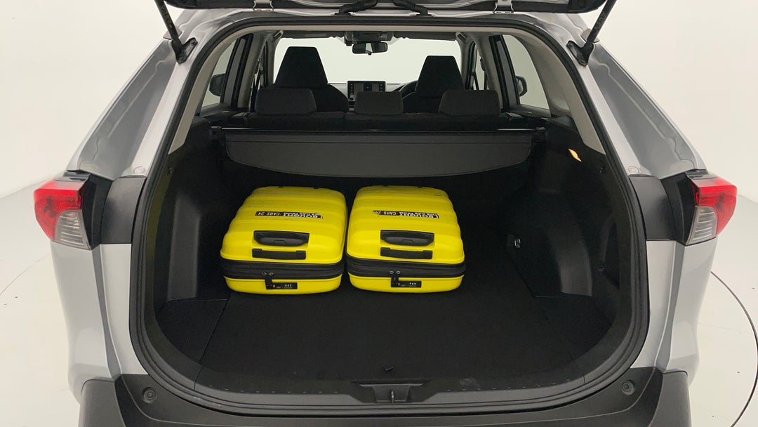 Boot Inside View with Luggage