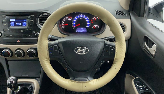 2016 Hyundai Xcent S 1.1 CRDI, Diesel, Manual, 99,508 km, Steering Wheel Close Up