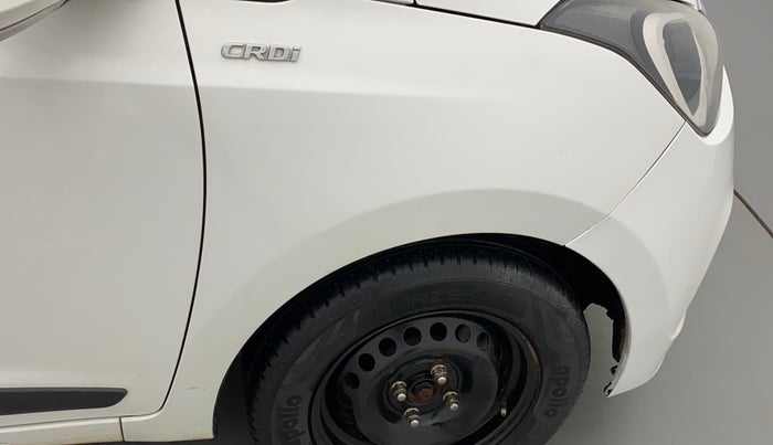 2016 Hyundai Xcent S 1.1 CRDI, Diesel, Manual, 99,508 km, Right fender - Slightly dented