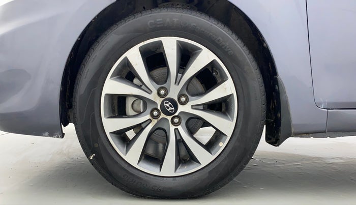 2013 Hyundai Verna FLUIDIC 1.6 SX VTVT OPT, Petrol, Manual, 49,389 km, Left Front Wheel