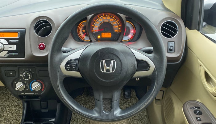 2013 Honda Brio 1.2 S MT I VTEC, Petrol, Manual, 48,561 km, Steering Wheel Close Up