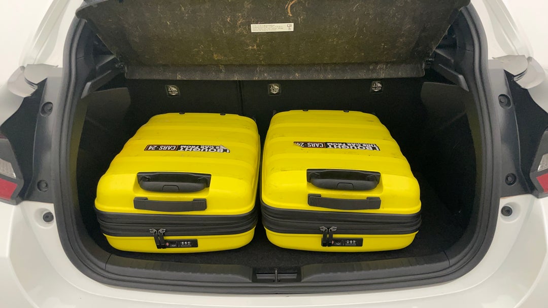 2021 Toyota Yaris Ascent Sport, Automatic, 13320 km, Boot Inside View with Luggage