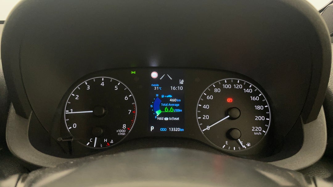 2021 Toyota Yaris Ascent Sport, Automatic, 13320 km, Odometer View
