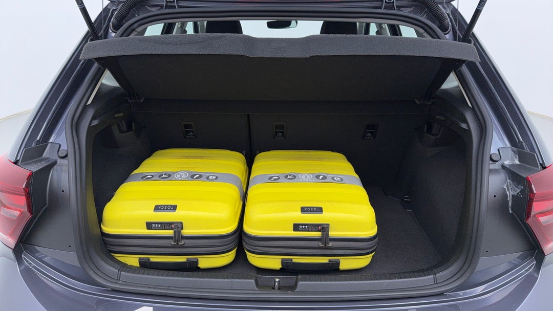 Boot Inside View with Luggage