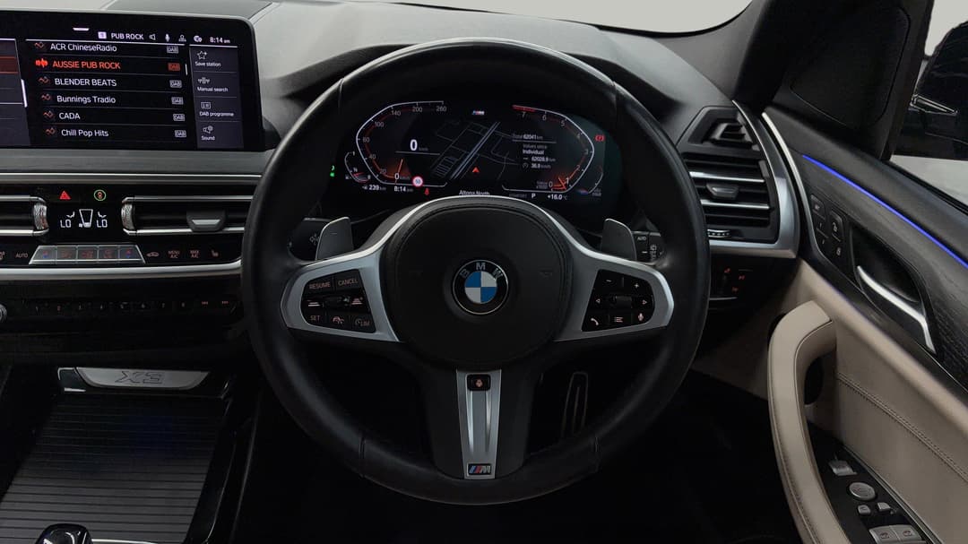 2022 BMW X3 xDrive30i M Sport, Automatic, 62041 km, Steering Wheel Close-up