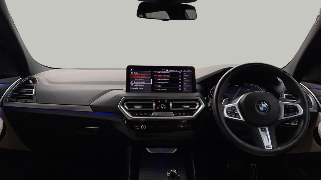 2022 BMW X3 xDrive30i M Sport, Automatic, 62041 km, Dashboard View