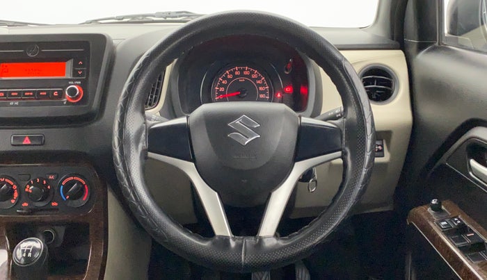 2019 Maruti New Wagon-R VXI 1.0, Petrol, Manual, Steering Wheel Close Up