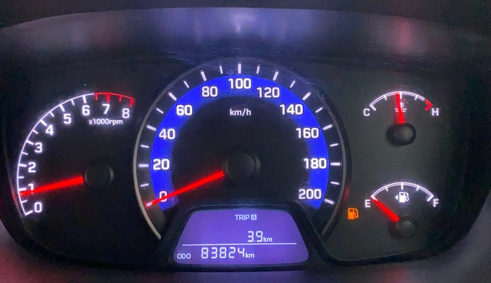 2015 Hyundai Xcent S (O) 1.2, Petrol, Manual, 83,824 km, Odometer Image
