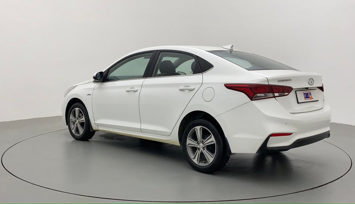 2017 Hyundai Verna 1.6 CRDI SX + AT, Diesel, Automatic, 66,905 km, Left Back Diagonal