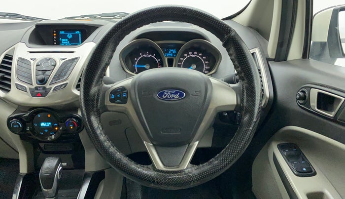 2015 Ford Ecosport TITANIUM 1.5L PETROL AT, Petrol, Automatic, 72,449 km, Steering Wheel Close Up