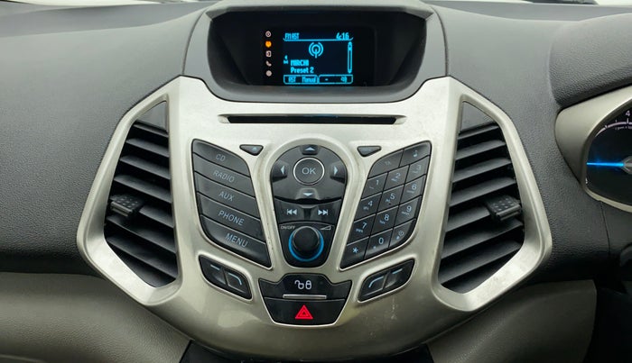 2015 Ford Ecosport TITANIUM 1.5L PETROL AT, Petrol, Automatic, 72,449 km, Infotainment System