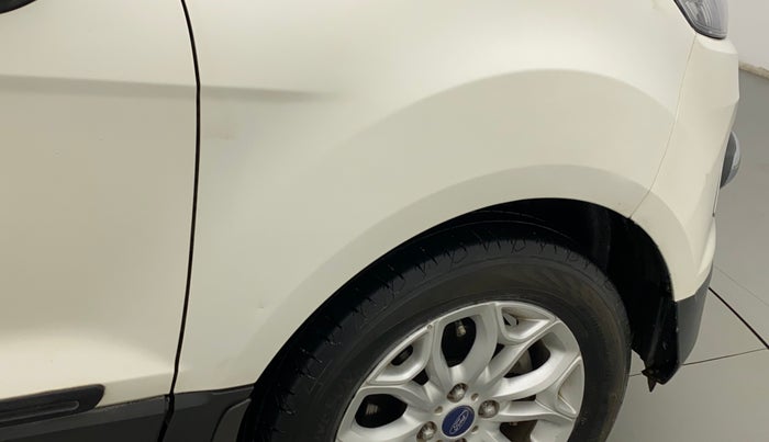 2015 Ford Ecosport TITANIUM 1.5L PETROL AT, Petrol, Automatic, 72,449 km, Right fender - Minor scratches