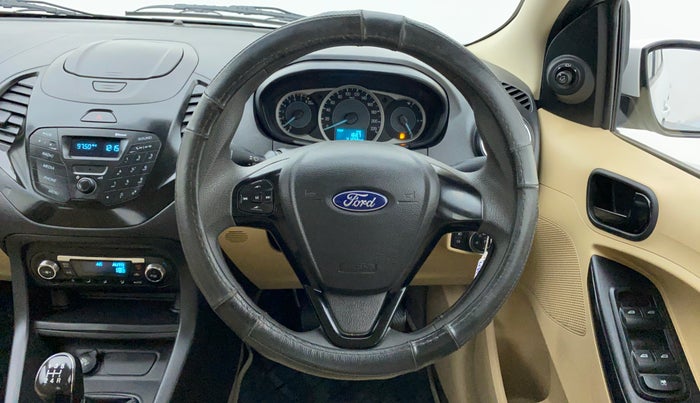 2017 Ford Figo Aspire 1.2 TITANIUM PETROL, Petrol, Manual, 41,530 km, Steering Wheel Close Up