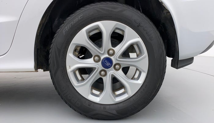 2017 Ford Figo Aspire 1.2 TITANIUM PETROL, Petrol, Manual, 41,530 km, Left Rear Wheel