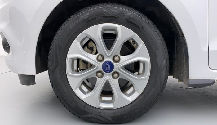 2017 Ford Figo Aspire 1.2 TITANIUM PETROL, Petrol, Manual, 41,530 km, Left FrontWheel